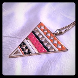 Tribal Printed Necklace